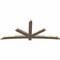 Ekena Millwork Alberta Smooth Timber Gable Bracket, Douglas Fir, 108"W x 45"H x 3 1/2"D x 5 1/2"F, 10/12 Pitch GBW108X45X0406ALB00SDF - alternate 2